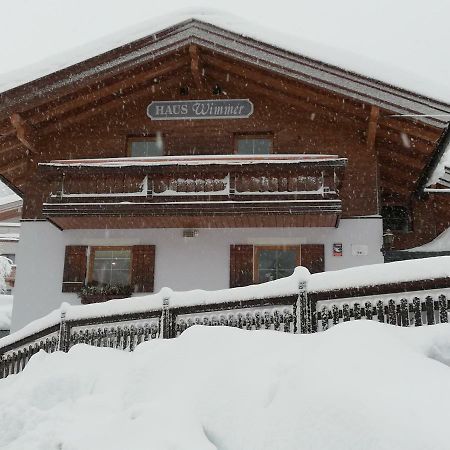 Haus Wimmer Saalbach-Hinterglemm Esterno foto